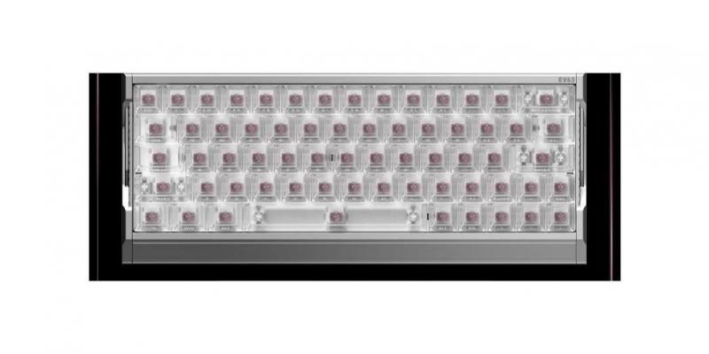 IQUNIX EV63 银武士 旗舰磁轴神秘X轴机械键盘 1399元
